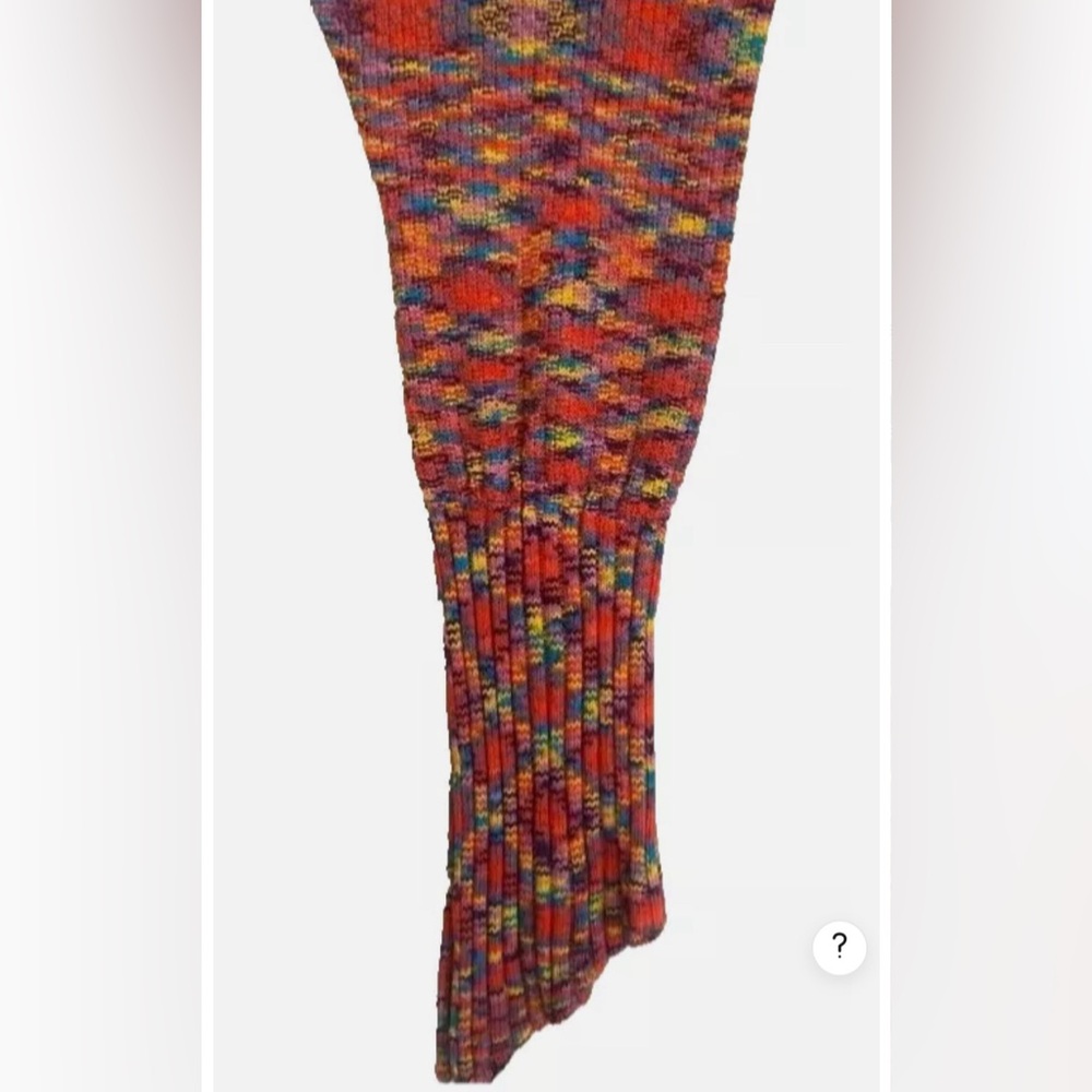 Mermaid Tail Blanket🫶🧜‍♀️Colorful Handmade Crochet Large